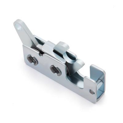 China Industrial Tooling Impact Latch Lock Mini Rotary Metal Hidden Latches Door Panel Latch With Rotary Manual Bear Claw Latch for sale