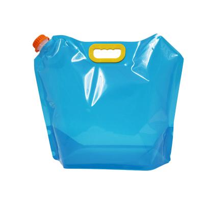 China Disposable Stand Up Juice Packaging Pouch 5l Gallon Beverage Bag Factory Hot Sale Plastic Juice Bags 5l Spout With Straw for sale