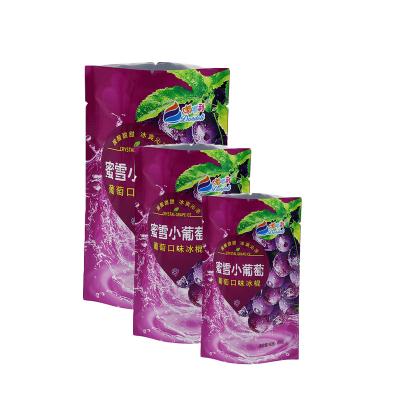 China Wholesale High Quality Recyclable 3 Sides Seal Foil Laminated Foil Plastic Backing Up Food Packaging Bag Pouch for sale