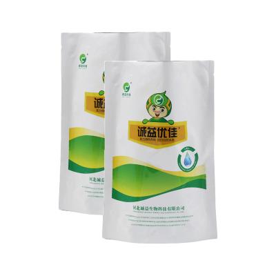 China Recyclable Plastic Bag Food Packaging 3 Sides Seal Bag Stand Up Pouch Bag for sale