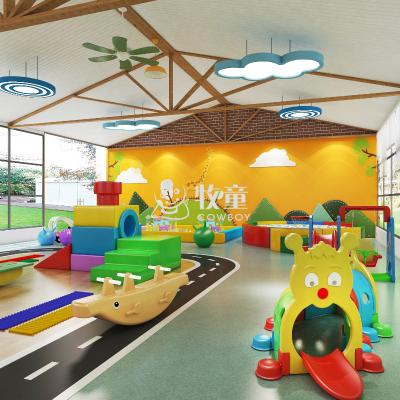 China Montessori School Classroom Kindergarten Playground Equipment Instruction Traditional Indoor Learning Center for sale