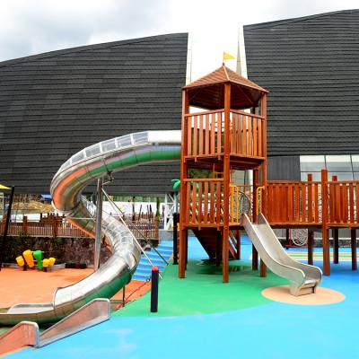 China Communities COWBOY Escape Slides Stainless Indoor Leisure Play Slides Shopping Mall Slides for sale