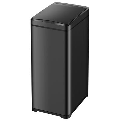 China 42L Stored 11 Gallon CE RoHS Automatic Intelligent Dust Bin Sensor Touchless Waste Bin Bins House Cupboards Furniture for sale