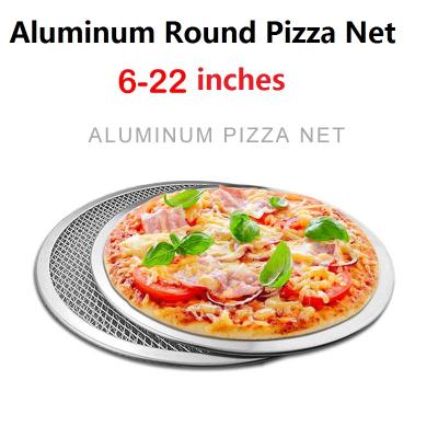 China Metal 6 Inch Pizza Net Round Shape Made Of Aluminum Alloy Material Of Pizza Tools for sale