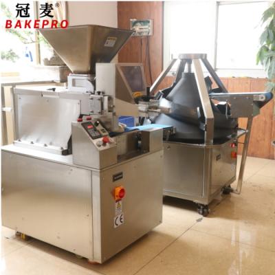 China Snack Factory Bake Pro Automatic Roll Divider And Rounder Commercial Bakery Equipment 1900pcs 3800 pcs 5400 pcs and 7200 pcs burgers per hour for sale