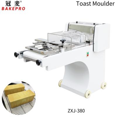 China Snack Factory Bake Bread Bread Baking Equipment ZXJ-380 Pro Dough Molding Machine Toast Moulder for sale