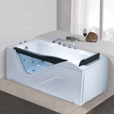 China Low Price Luxuary Bathtub 1 Single Person Acrylic Indoor Colorful Hot Massage Bathtub Cheap Single Bathtub For Sale for sale