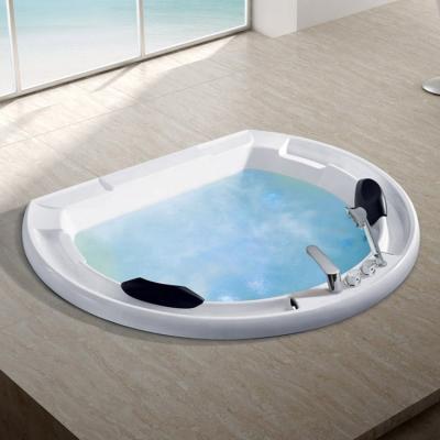 China Modern Design Body Massage Drop In Round Bathtub Acrylic Bathtub Made In China for sale