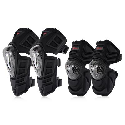 China Cyclegear 4pcs/lot Carbon Fiber Knee&Elbow protetor Guard Motorcycle Equipment CG-K09H09 for sale