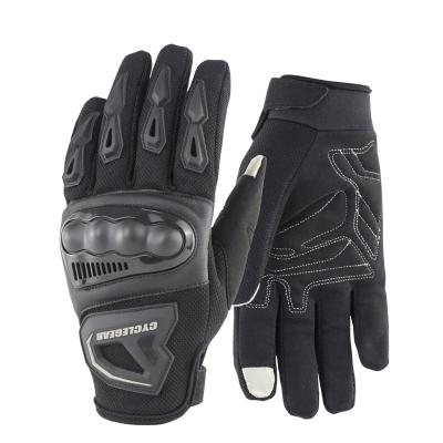 China Newest Cyclegear Full Finger glove with phone touch design CG673 for sale