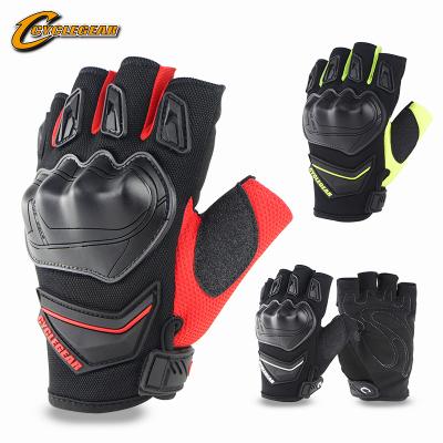 China OEM&Wholesale Semi-Finger Motorcycle Half Gloves motor bike cycling Guantes Cycle gear CG668D for sale