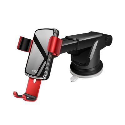 China Factory Supply Adjustable Car Mobile Phone Mount Holder Strong Suction Cup Car Bracket for sale