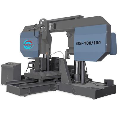 China Cutting Metal Double Column Metal Cutter Band Sawing Machine for sale