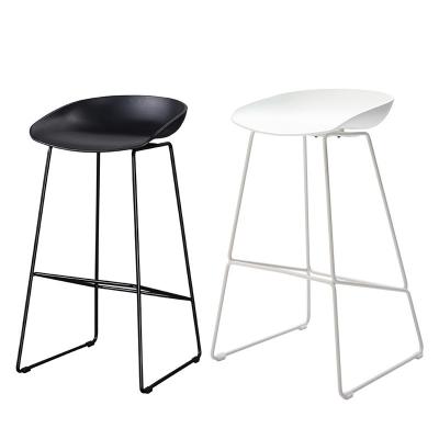 China Factory supply modern furniture steel bar chair commercial bar stool for kitchen bar home shop and cafe for sale