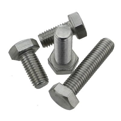 China Left Hand 18-8 Stainless Steel Hex Head Screws / Reverse Threaded Hex Bolt for sale