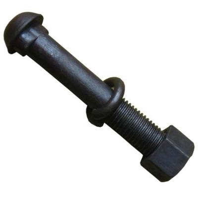 China Round Head Rail Fish Bolt DIN 5903 - 1/ Elliptic Neck Track Bolts ASME B18.10 for sale