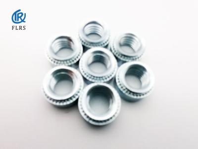 China Galvanized PE Standard Carbon Steel Round Shape Self-clinching Nut For Chassis Cabinets Sheet Metal Industry for sale