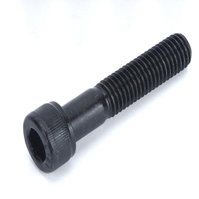 China High Strenght Black Oxide Hexagon Socket Head Cap Screws (Knurling Allen Cap Head ) Bolt for sale