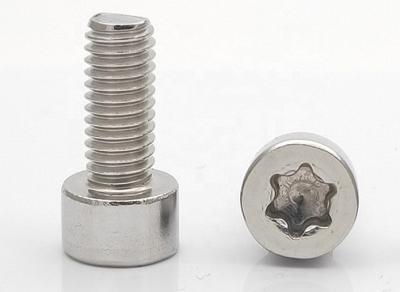 China High Strength Socket Head Cap Screw , SS Hexalobular Socket Cheese Head Screw for sale