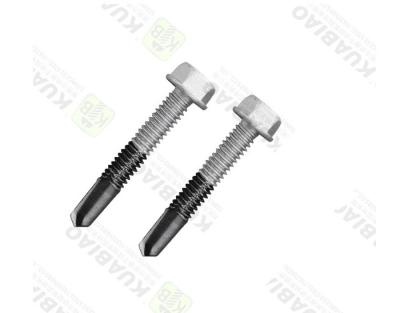 China Stainless Steel Metal Self Drilling Screw Hex Head Metal Screws Full Thread for sale