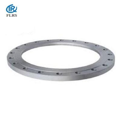 China Plate type, Carbon Steel / Stainless Steel Plate Flange Forged steel Large size Pipe Flange ANSI/ASME/AWWA for sale