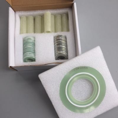 China Zinc Plated Spiral Wound Gasket Phenolic Flange Insulation Gasket Kit for sale