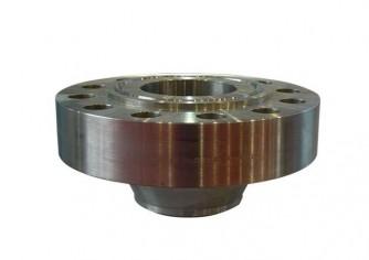 China 2000psi Weld Neck Flange Natural Surface RTJ Flange Corrosion Resistance for sale