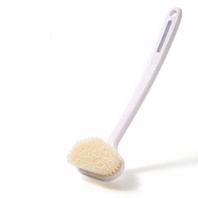 China All Natural Custom Logo Household Bathroom Bath Bestselling Brush Massage Exfoliate Long Handle Body Back Cleaner Bath Brushes for sale