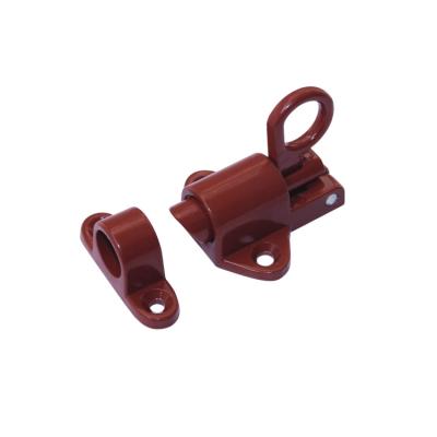 China Modern Aluminum Zinc Alloy Spring Window Bolt Lock Finger Hook To Yemen Uganda for sale