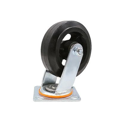 China Flat Free Original High Quality Hot Sale Wholesale Stainless 3 Inch Swivel Springs Double Wheel Heavy Duty Caster for sale