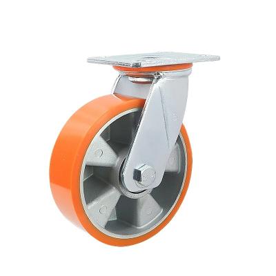 China Flat Free High Quality Hot Sale Low Ex-factory Price Metal Tool Box Mini Swivel Wheels Bearing Heavy Duty Caster for sale