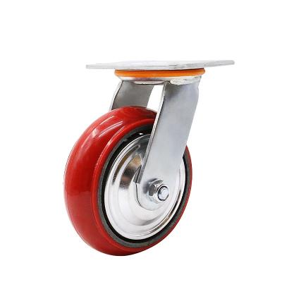 China Flat Free Wholesale High Quality Hot Sale Low Ex-factory Price Original Cn Manufacturer Wheel Furniture Heavy Duty Caster for sale