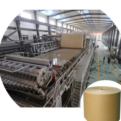 China Printing Shops 5 Ton / Day Kraft Paper Machine Small Capacity Manufacturing Price for sale