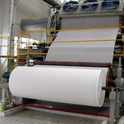 China Print Shops Scrap Paper Recycle A4 Copy Paper Making Machine for sale