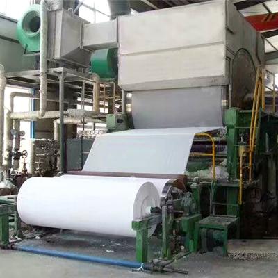 China Printing Shops Paper Factory Tissue Toilet Product Paper Making Machine for sale