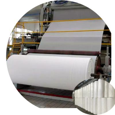 China Mini Paper Industry Plant For Production Of Toilet Paper Making Machine Cost for sale