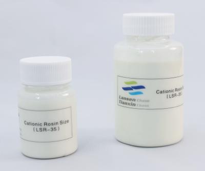 China White Emulsion Cationic Rosin 35% Paper Chemical For Cultural Paper And Newsprint Paper for sale