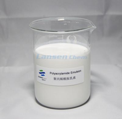 China Retention Filter Aid Polyacrylamide Emulsion  paper-making chemical cardboard additives  Municipal sewage chemical for sale