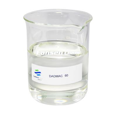 China Liquid Form Dially Dimethyl Ammonium Chloride DADMAC Water Treatment Chemicals Of Perfect Stability And Solubility for sale