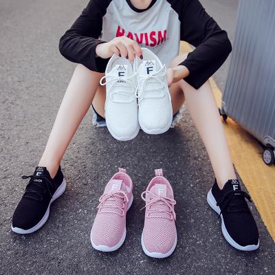 China Durable lightweight white shoes women's skateboarding shoes street shot running breathable student shoesH-5 casual sneakers women2021New for sale