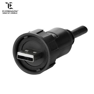 China High Quality USB2.0 1.5 A Waterproof Connector Assembled to Different Length Cables for sale