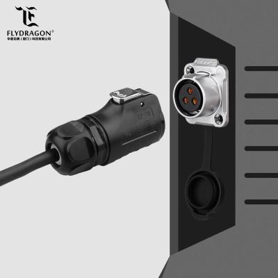 China M20 Multi Core Cable Connector,Male and Female Plug Socket IP67 Waterproof Connector for sale