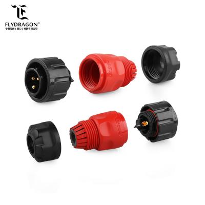 China Light Weight M20 2/3/4/5/7/9/12Pins Soldering Cable Pbt Housing Insulation Copper Pin Bayonet Coupling Connector for sale