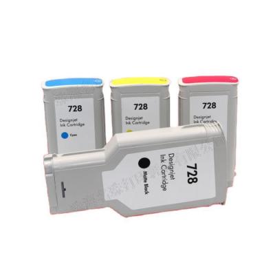 China Other compatible with for HP HP728 ink cartridges DesignJet T730 T830 wide printer plotter ink cartridges for sale