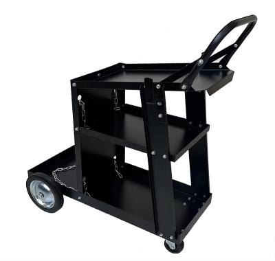 China Eco-friendly Universal MIG Welder Gas Cylinder Steel Welding Machine Heavy Duty Trolley With Chain Handle for sale