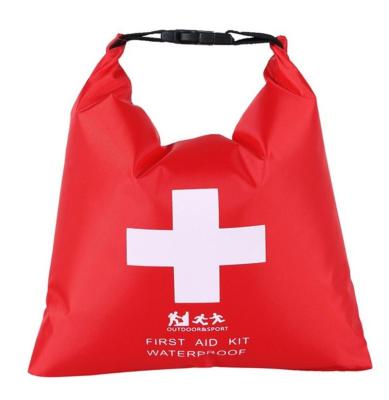 China Fashion Water Resistant First Aid Kit Bag Travel Bag With Hand Waterless Stanitizer for sale