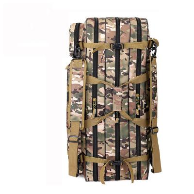 China Anti-theft Bag 80cm Fishing Rod Fishing Bag 1.2 Meters Three Layers 1 Meter Sea Rod Bag Outsourcing Camouflage Backpack for sale