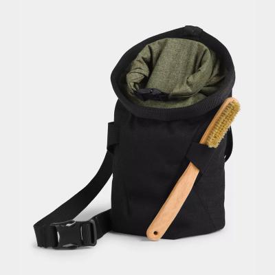 China China Factory Lightweight Climbing Chalk Bag Waterproof Outdoor Nylon OEM With Belt And Zippered Pouch for sale