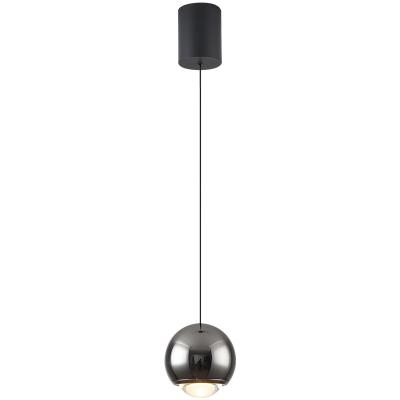 China Contemporary Indoor Luxury Pendant Light LED Black Hanging Lights Home Decorative Nordic Modern Chandelier For Bedroom for sale