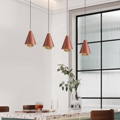 China Contemporary Nordic Indoor Restaurant Lighting Modern Luxury Suspended Ceiling Mount Led Pendant Light for sale